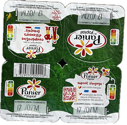 YAOURT BRASSE FRUIT PANACHE YOPLAIT 125GRX4