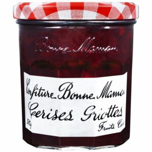CONFITURE CERISE GRIOTTE  X370GR  BONNE MAMAN